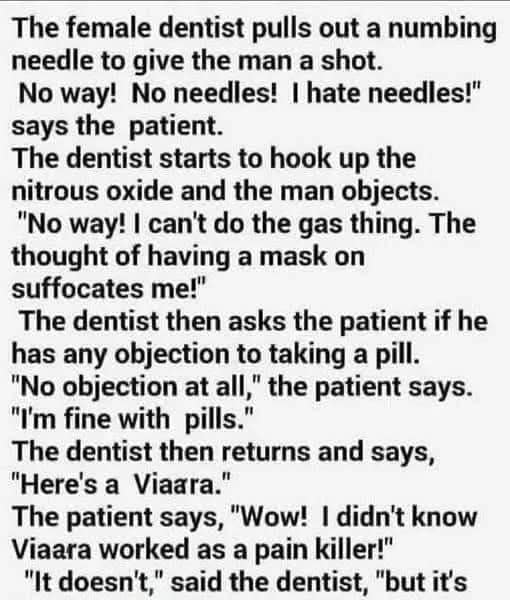 “Patient’s Fear of Needles Leads to Hilarious Dental Solution!”