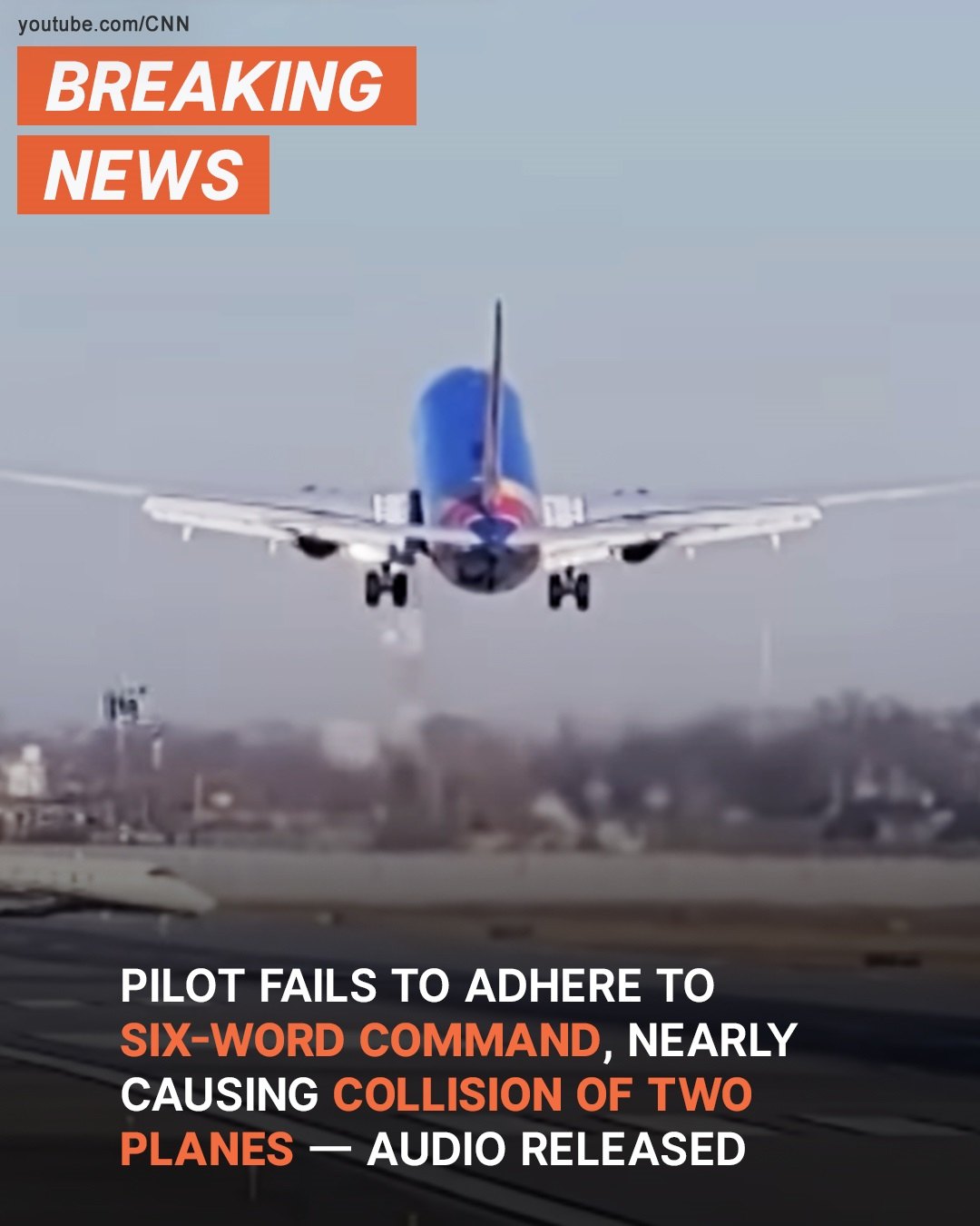 Two Planes Nearly Collide at Chicago Midway Airport as Pilot Fails to Adhere to Six-Word Command