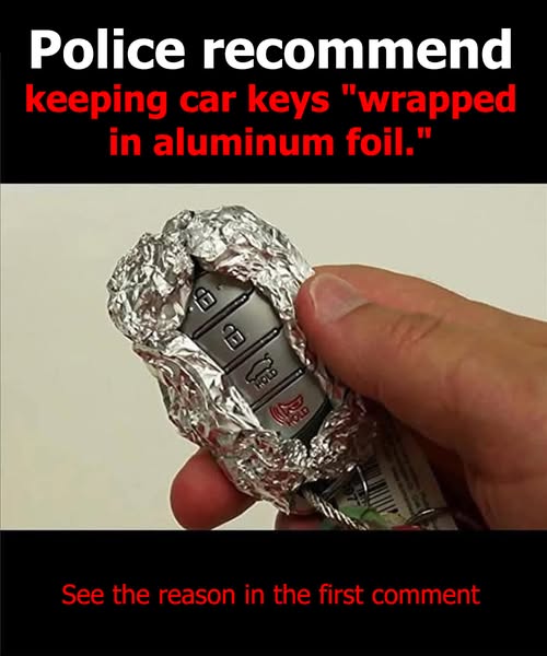 Warning: Why You Might Want to Wrap Your Car Key Fob in Aluminum Foil…