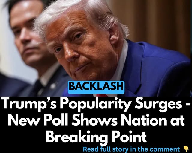 Trump’s Popularity Surges — New Poll Shows Nation at Breaking Point