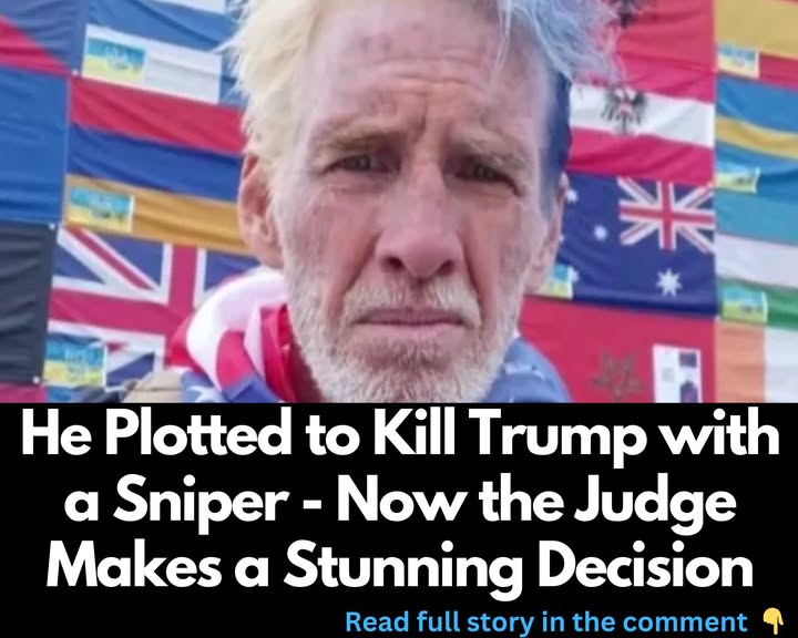 He Plotted to Kill Trump with a Sniper Rifle – Now the Judge Makes a Stunning Decision