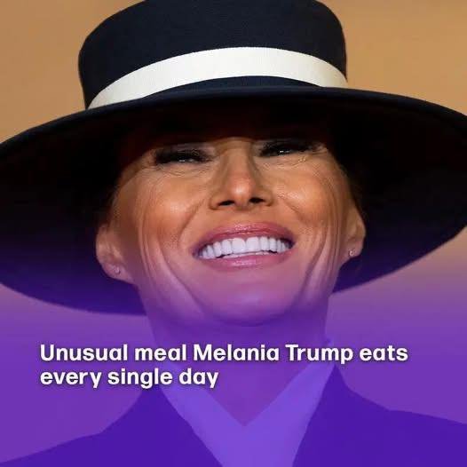 Melania Trump Reveals She Eats the Same Meal Every Day