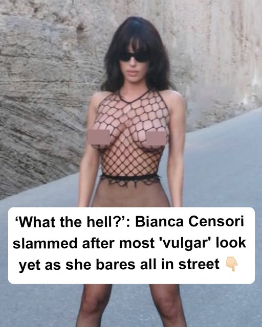 ”Where is the class?” Bianca Censori slammed after most ‘vulgar’ look yet