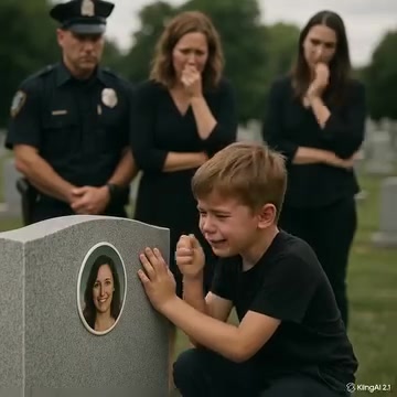 The boy screamed at his mother’s grave that she was alive – no one believed him until the police arrived