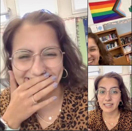 Teacher removes U.S. flag from classroom, makes kids pledge allegiance to pride flag