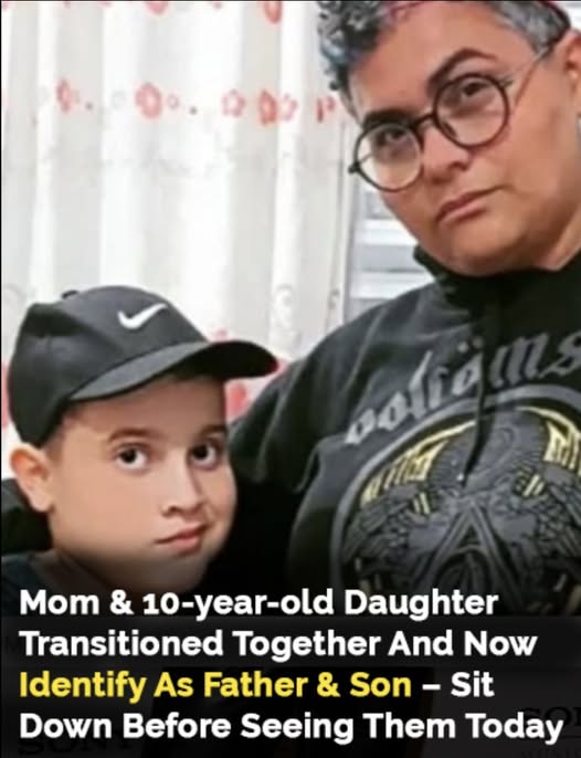 Mom and daughter transitioned together – now identify as father and son