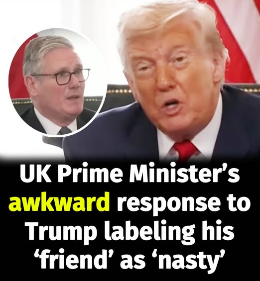 UK prime minister’s awkward response to Trump labeling his ‘friend’ as‘nasty’