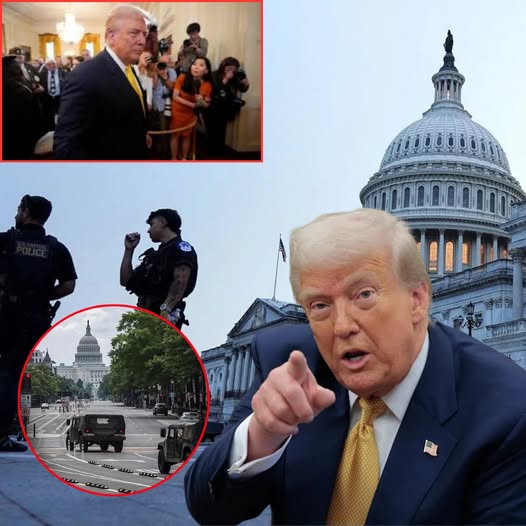 President Trump increases federal law enforcement presence in DC following violent crime surge