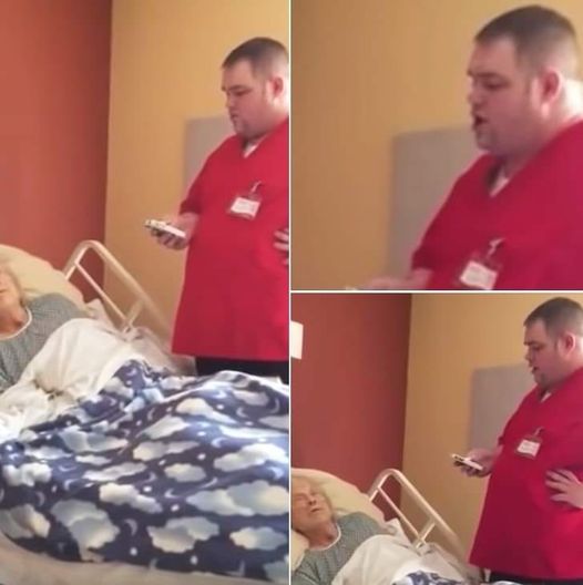 Carer fulfills dying woman’s last wish with song