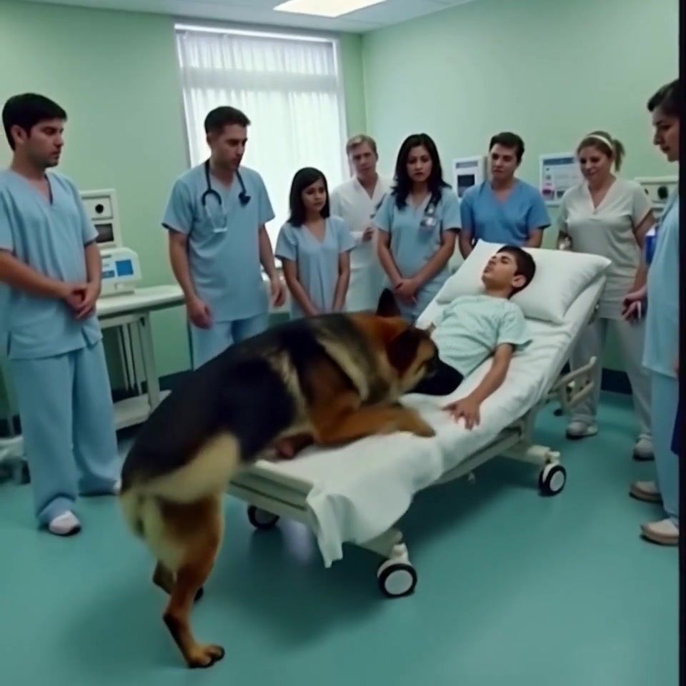 Retired K9 Refused to Leave Boy’s Bed and Bit the Frame — Then Doctors Made a Shocking Discovery