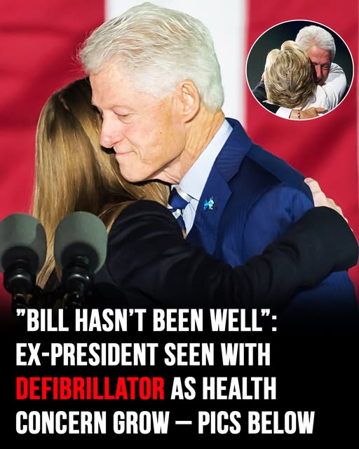 Concerns grow for Bill Clinton after unmissable detail in new photos