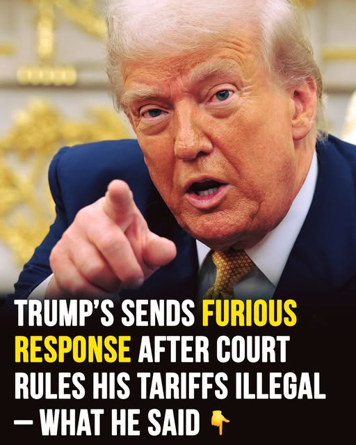 Trump erupts after court strikes down his tariffs as ‘unconstitutional’