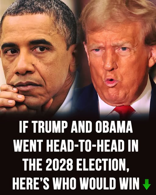 If Obama and Trump went head-to-head in the 2028 election, here’s who would win
