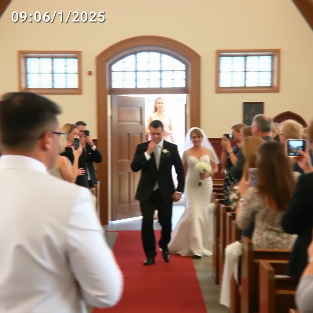 The wedding was picture-perfect. The bride glowed as she walked down the aisle, the groom