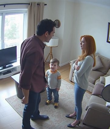 Sarah looked up from washing the dishes, thinking the sound of running water had distorted