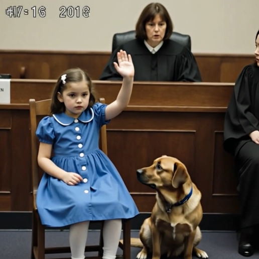 SHE GAVE HER DOG A SECRET SIGNAL — AND THE COURTROOM FINALLY HEARD HER VOICE My!!