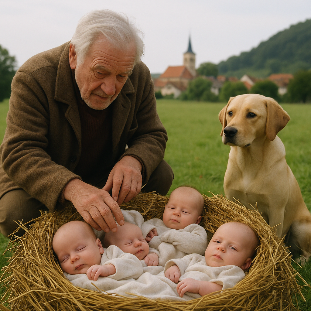 An Elderly Farmer Found Four Abandoned Babies on His Land… But What He Discovered Next-