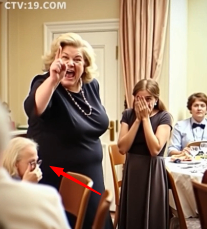 My mother-in-law shouted at me in front of the guests, then raised her hand because