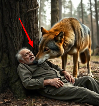 His own children abandoned the old man in the forest without food or water for