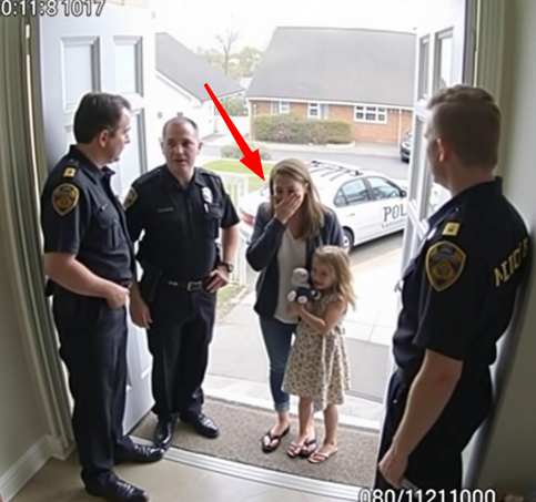 I wasn’t expecting anyone that evening, so when I opened the door and saw two ..