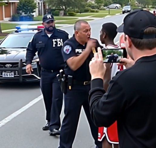 A racist police officer arrested and beat up a Black teenager for no reason —