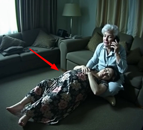 I went to surprise my pregnant daughter… only to find her collapsed. Meanwhile, her husband