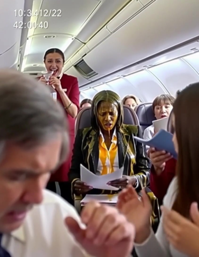 Racist Flight Attendant Spilled Soda On Black Woman And Then Insulted Her Without Knowing That