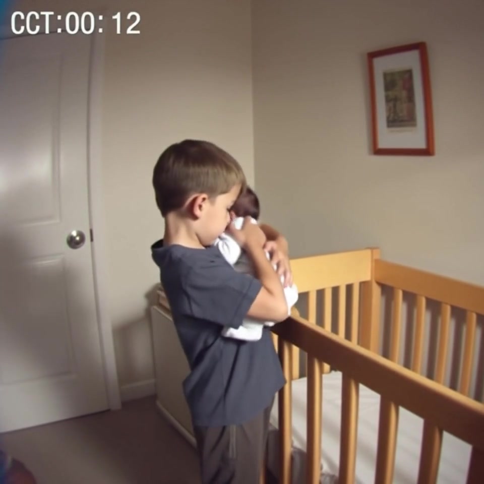 Young parents noticed that their eldest son entered his younger brother’s room every morning at