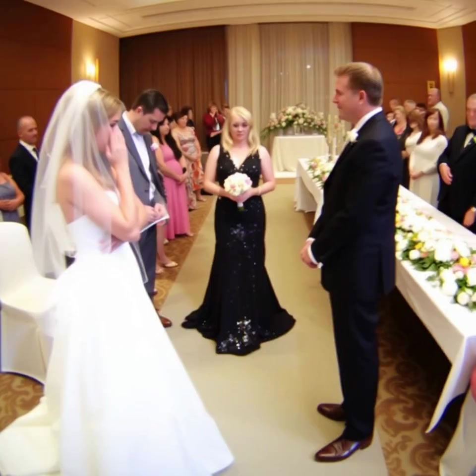 At our wedding, my husband raised his glass and said, “This dance is for the