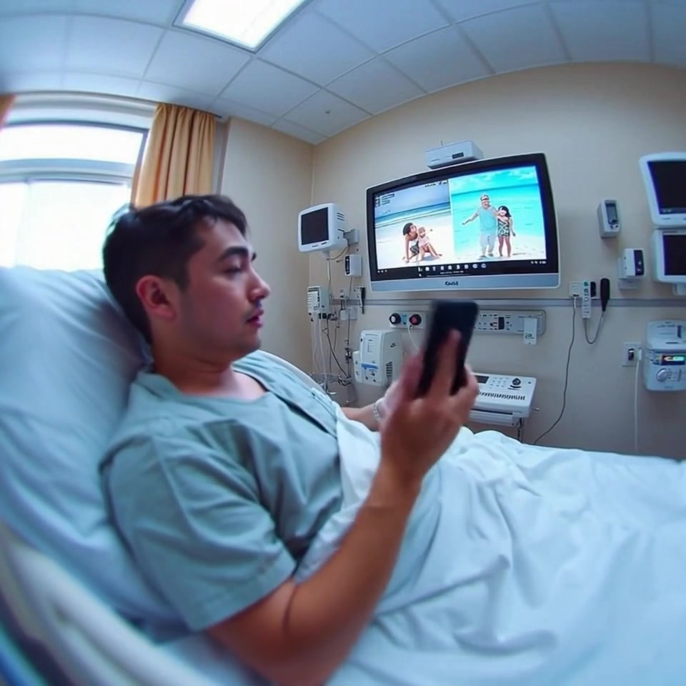 My family left me for de/ad in the ICU to vacation in paradise — they